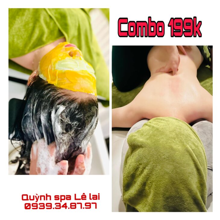 COMBO MASSAGE BODY VÀ GỘI ĐẦU THƯ GIÃN CHỈ #199K COMBO MASSAGE BODY VÀ GỘI ĐẦU THƯ GIÃN CHỈ #199K