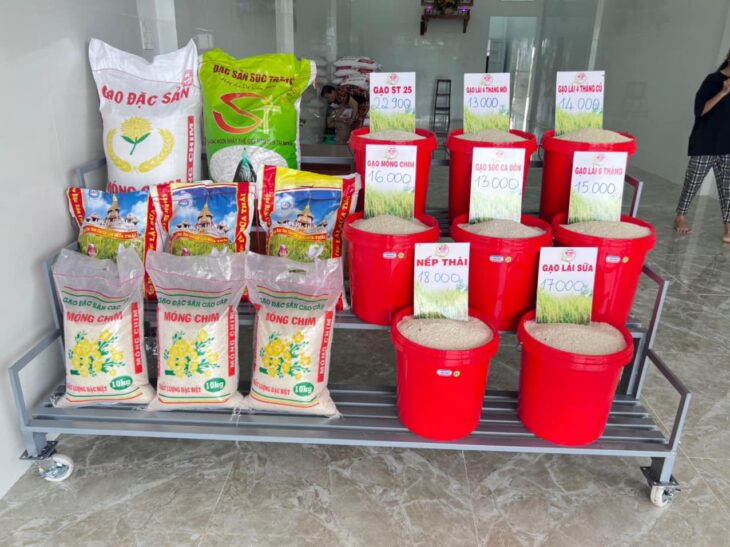 Khai Trương vựa gạo My Duy, chuyên cung cấp gạo, nếp, tấm, cám các loại