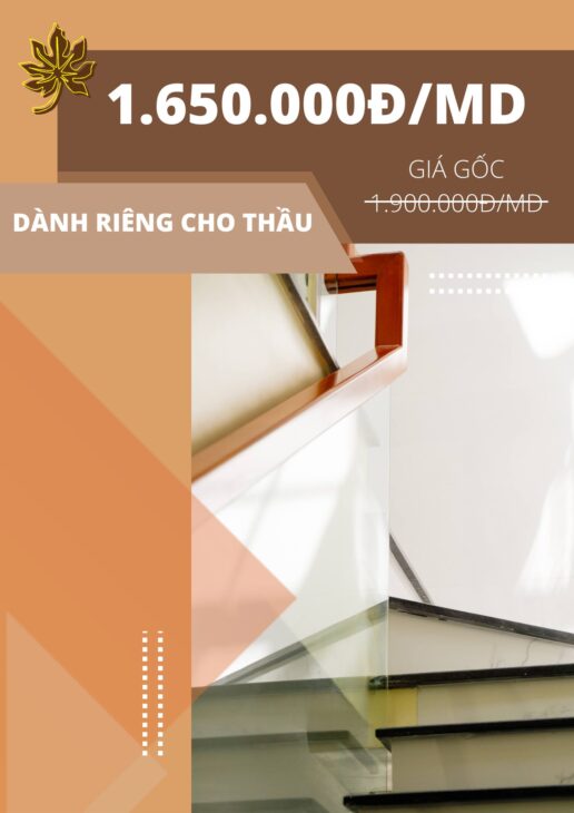 Mẫu tay vịn cầu thang “quốc dân”