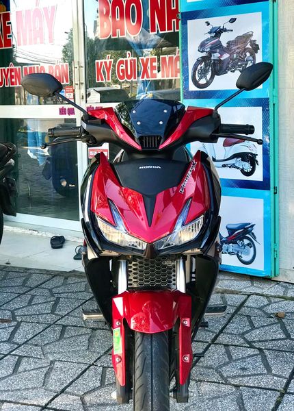 Winner X ABS 2021 bản Camo cao cấp phanh ABS, màu Đỏ đen rất đẹp