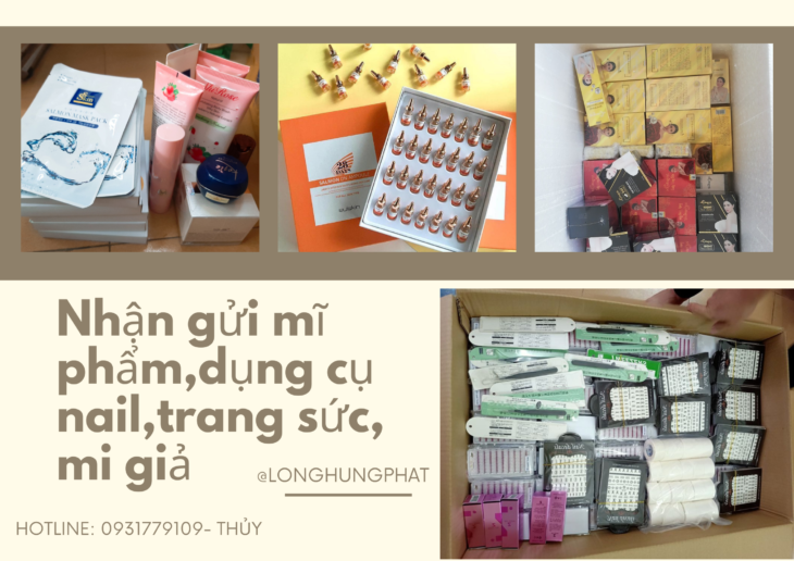 Công ty nhận gửi mĩ phẩm , nữ trang đi nước ngoài uy tín tại cần thơ