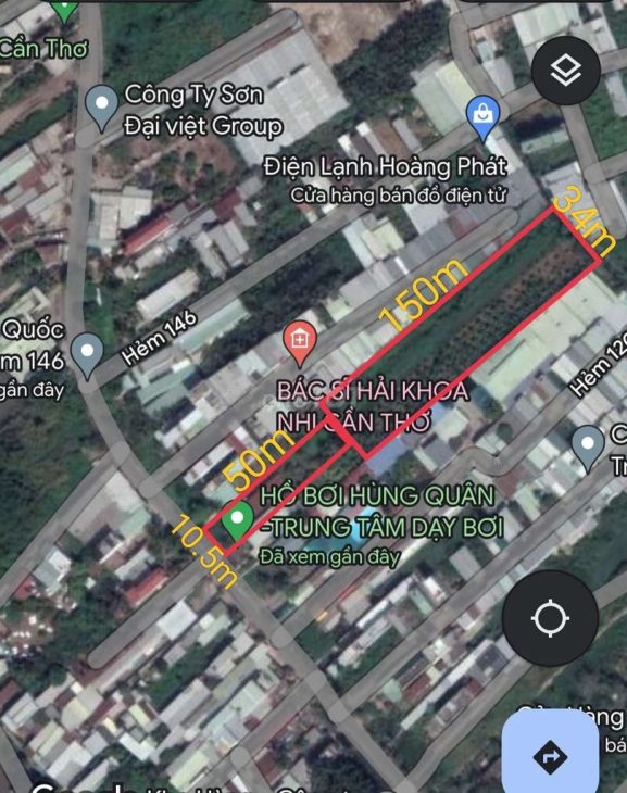 cho thuê 5400m2 đất mặt tiền hoàng quốc việt đoạn giữa chợ an bình và hồng phát