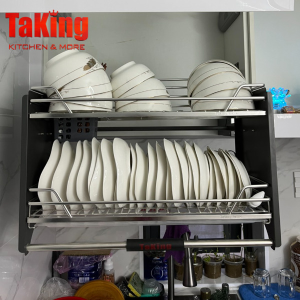 Kệ bát đĩa nâng hạ OVAL TaKing Kệ bát đĩa nâng hạ OVAL TaKing