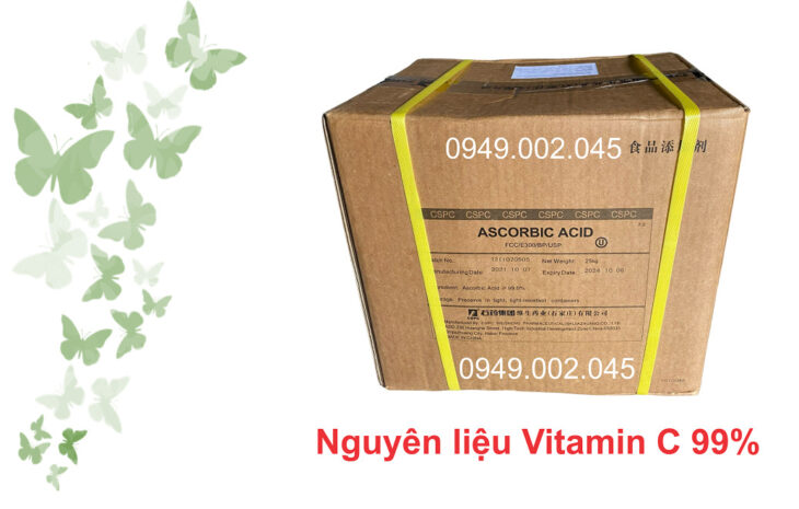 Ascorbic Acid – Vitamin C nguyên liệu 99% cho Thủy Sản Ascorbic Acid – Vitamin C nguyên liệu 99% cho Thủy Sản