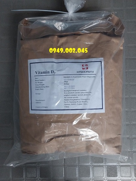 Vitamin D3 cần thiết cho tôm cá hấp thu tối đa Canxi Vitamin D3 cần thiết cho tôm cá hấp thu tối đa Canxi