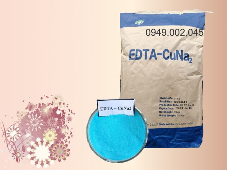 EDTA-CuNa2 – Đồng hữu cơ, Đồng chelate cho tôm cá EDTA-CuNa2 – Đồng hữu cơ, Đồng chelate cho tôm cá