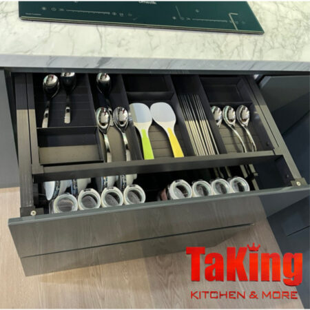 Khay chia bát đĩa đa năng TaKing, chất liệu nhôm cao cấp, bền đẹp, an toàn cho người sử dụng