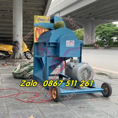 Máy băm nghiền xơ dừa thành mùn Máy băm nghiền xơ dừa thành mùn