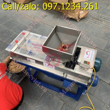 Máy bóc vỏ lụa đậu phộng (lạc) rang Vinmax BVL600