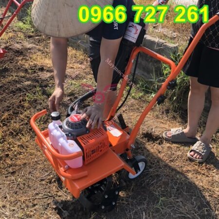 Máy xới đất, vun luống, sạc cỏ mini Kawasaki KW405 Máy xới đất, vun luống, sạc cỏ mini Kawasaki KW405