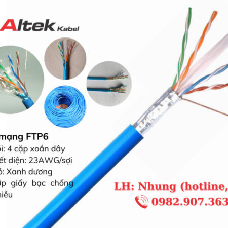Cáp mạng Altek Kabel UTP/FTP truyền tín hiệu thông tin-khách hàng tin dùng Cáp mạng Altek Kabel UTP/FTP truyền tín hiệu thông tin-khách hàng tin dùng