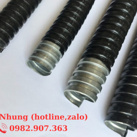 Ống kẽm đàn hồi bọc nhựa đi dây điện Ống kẽm đàn hồi bọc nhựa đi dây điện