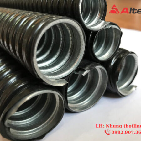 Ống ruột gà lõi thép bọc nhựa chịu lực tốt siêu cấp bảo vệ dây điện Ống ruột gà lõi thép bọc nhựa chịu lực tốt siêu cấp bảo vệ dây điện