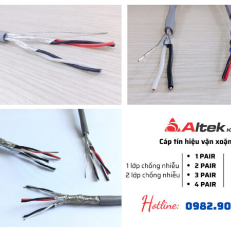 Đơn vị chuyên phân phối cáp tín hiệu vặn xoắn Altek Kabel giá sỉ Đơn vị chuyên phân phối cáp tín hiệu vặn xoắn Altek Kabel giá sỉ