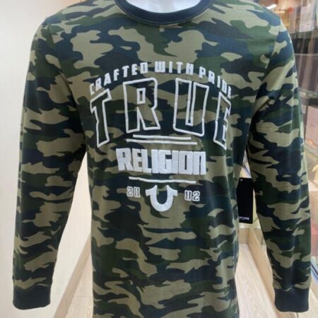 Áo Thun Tay Dài Xanh Lính True Religion