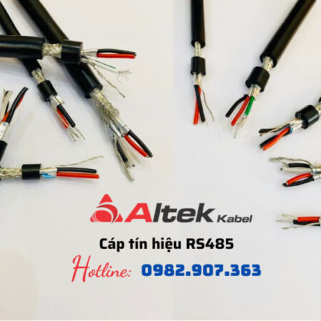 Cáp tín hiệu truyền thông RS 485 chạy ngoài trời Cáp tín hiệu truyền thông RS 485 chạy ngoài trời