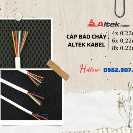 Cáp báo cháy báo động Altek Kabel chính hãng Cáp báo cháy báo động Altek Kabel chính hãng