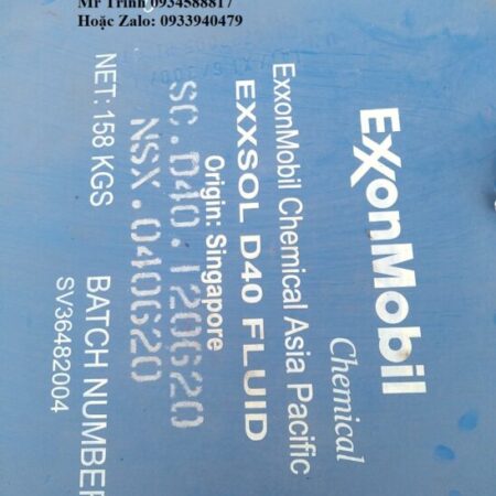 DUNG MÔI EXXSOL – D40 DUNG MÔI EXXSOL – D40