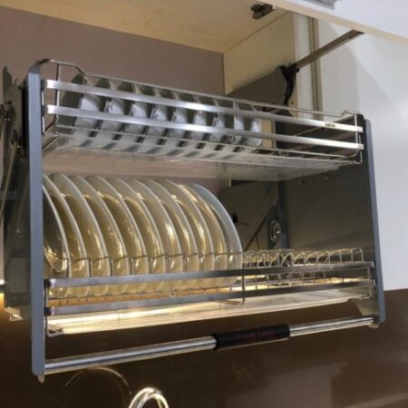 Kệ bát đĩa nâng hạ TaKing hiện đại, tinh tế, sang trọng, cao cấp