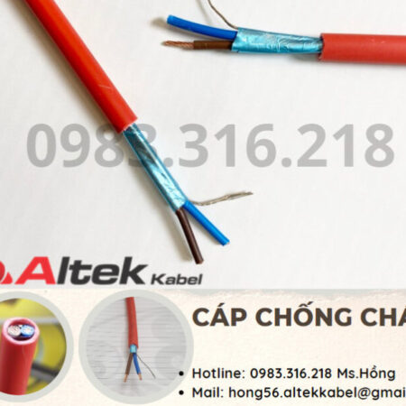 Cáp chống cháy chống nhiễu 2×1.5mm2 Altek Kabel