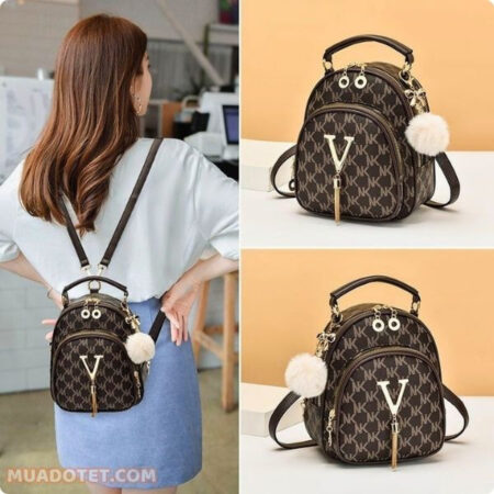 Balo Da Nữ Kiêm Túi Đeo Chéo In Họa Tiết Thời Trang WH235 – Winnie House Balo Da Nữ Kiêm Túi Đeo Chéo In Họa Tiết Thời Trang WH235 – Winnie House