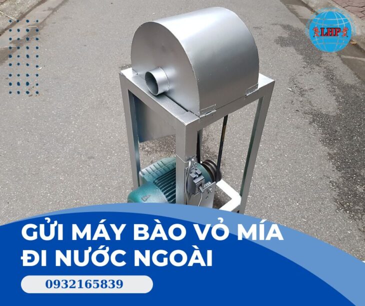 Gửi máy bào vỏ mía đi Úc giá rẻ tại TPHCM