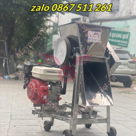 Máy thái cá chạy xăng 6,5hp siêu cao cấp