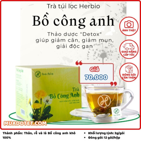 Trà Bồ Công Anh Túi Lọc Giảm Cân Trà Bồ Công Anh Túi Lọc Giảm Cân