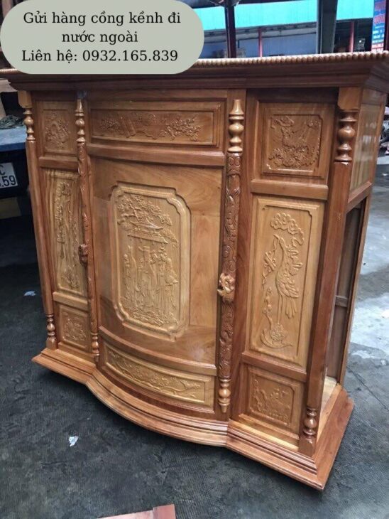 Dịch vụ gửi tủ thờ đi Canada Long Hưng Phát tại TPHCM