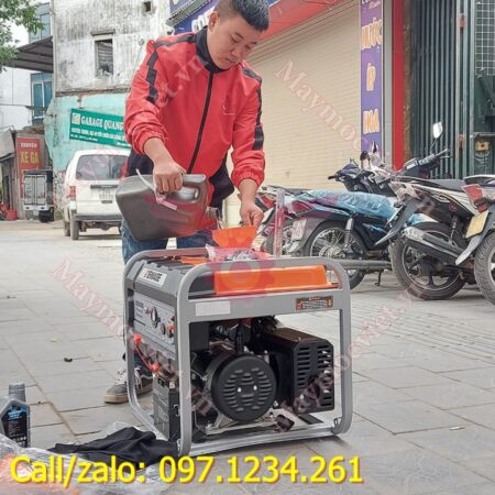 Máy phát điện chạy xăng 5kw Kemage KM7500 giá rẻ