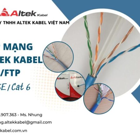 Cáp mạng UTP/FTP cat5e, cat 6 Altek Kabel chính hãng Cáp mạng UTP/FTP cat5e, cat 6 Altek Kabel chính hãng