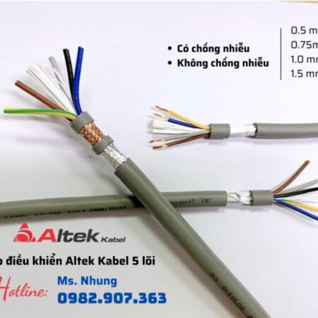 Cáp điều khiển 5 lõi Altek Kabel nhập khẩu phân phối độc quyền