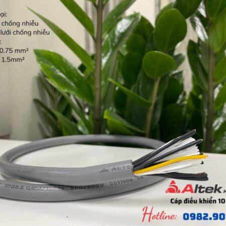 Cáp điều khiển 10 lõi Altek Kabel phân phối độc quyền toàn quốc Cáp điều khiển 10 lõi Altek Kabel phân phối độc quyền toàn quốc