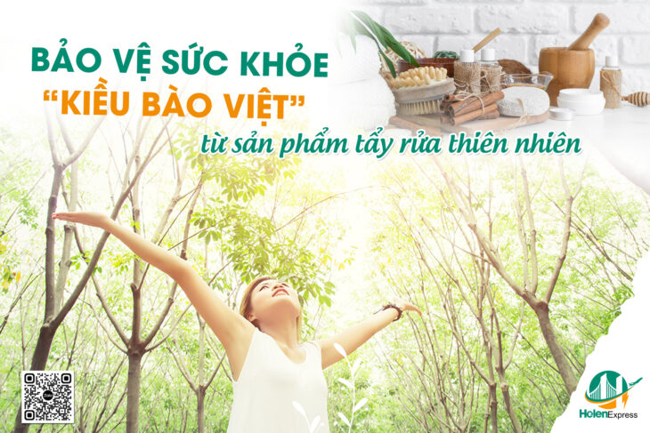 GỬI SẢN PHẨM TẨY RỬA THIÊN NHIÊN TỪ VIỆT NAM SANG NƯỚC NGOÀI