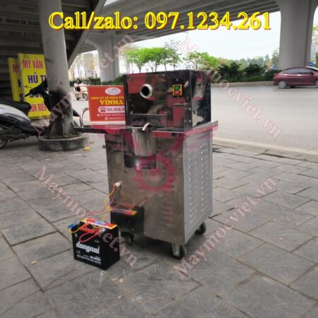 Máy ép mía ắc quy có bánh xe VME1245 giá rẻ