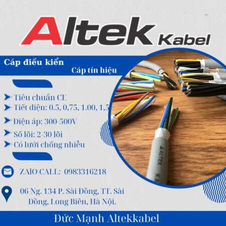 Cáp điều khiển Alkek Kabel có chống nhiễu Cáp điều khiển Alkek Kabel có chống nhiễu