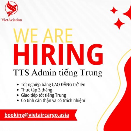 Tuyển TTS Admin tiếng Trung Tuyển TTS Admin tiếng Trung