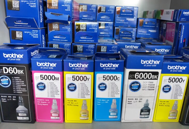 Hộp mực máy in phun màu Brother T300 /T310W /T500/T510W chính hãng