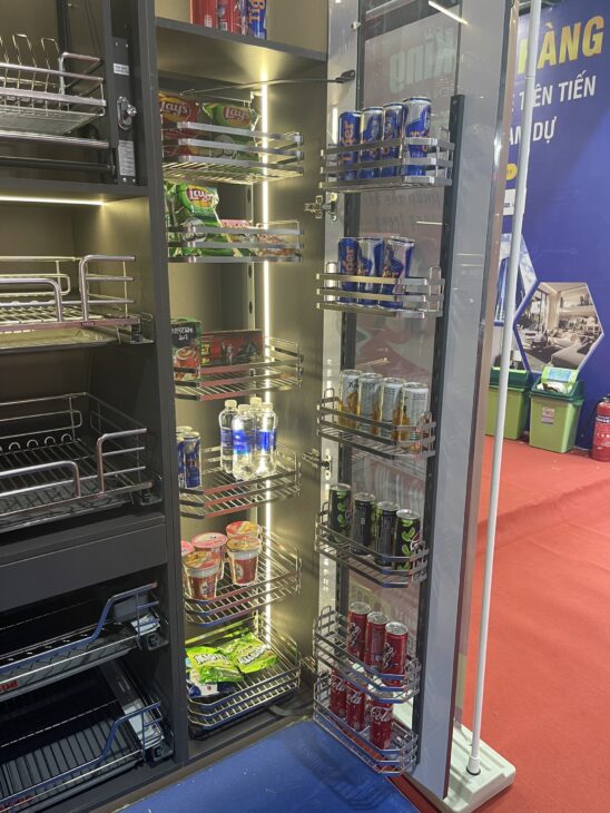 Tủ đồ khô 6 tầng tiện lợi, cao cấp, hiện đại TaKing