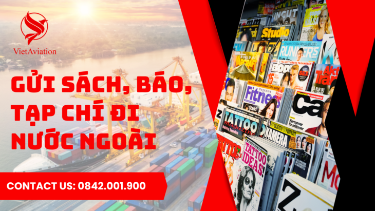 Gửi sách, báo, tạp chí đi nước ngoài
