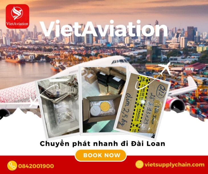 Chuyển phát nhanh đi Đài Loan cùng VietAviation