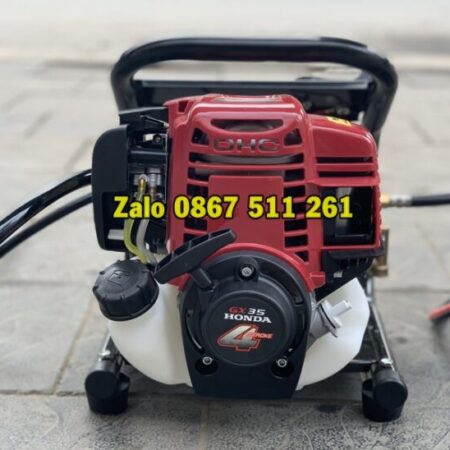 Máy phun thuốc xách tay chạy xăng Turbo TB140 động cơ Honda GX35