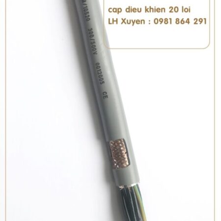 Dây cáp điện 20 lõi, 20×1.5mm2 giá tốt, bền bỉ mọi công trình