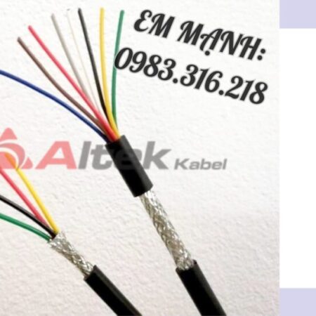 Cáp Tín hiệu chống nhiễu Altek Kabel Tiết diện 0.22mm2 Cáp Tín hiệu chống nhiễu Altek Kabel Tiết diện 0.22mm2