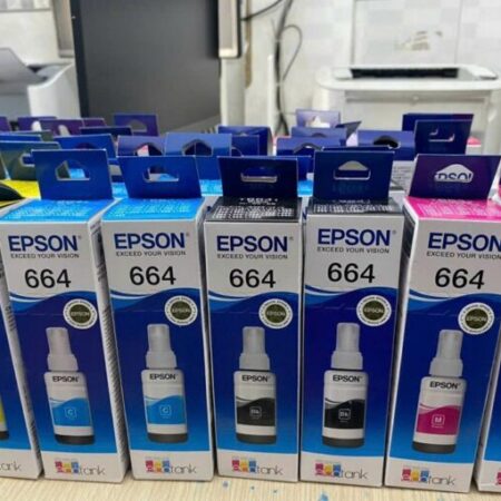 Mực in epson T664 chính hãng dùng cho máy in màu a3 epson L1300/ L360/ L385/ L310…