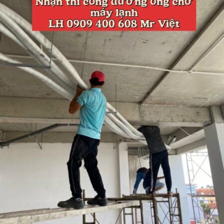 Dịch Vụ Thi Công Ống Đồng Máy Lạnh Chuyện Nghiệp Tại Hcm