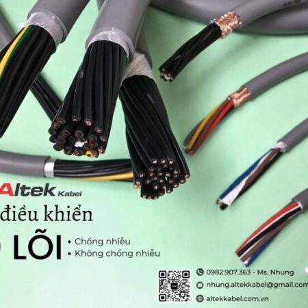 Cáp điều khiển 20 lõi thương hiệu Altek Kabel phân phối độc quyền