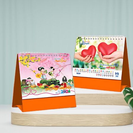 Lịch Để Bàn Độc Quyền Theo Phong Thủy Của Doanh Nghiệp 2025