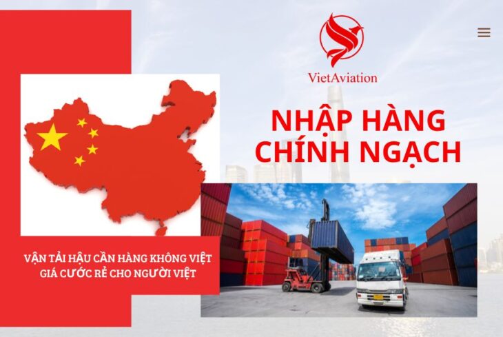 Nhập khẩu chính ngạch hàng Trung Quốc về Việt Nam