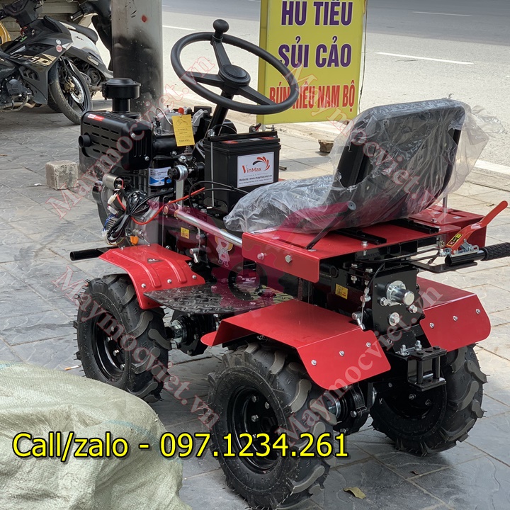Máy xới đất ngồi lái Turbo TBD1300 giá rẻ